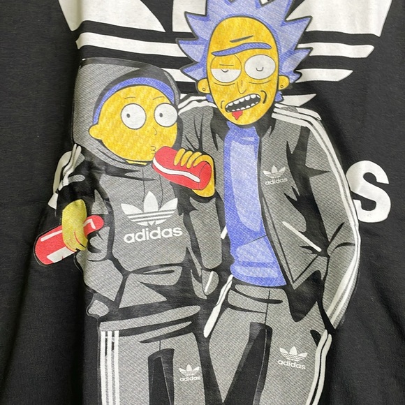 Rick & Morty Adidas Tee 🔥 - Picture 5 of 6